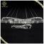 Luxury Crystal Decorative Hanging Lights With 54W Lamp Holder
