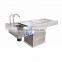factory funeral home autopsy table dissecting table