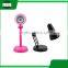 mini plastic foldable collapsible folding telescopic led reading desk table night lamp light
