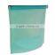 Fresh vegetable bag silicone food bag with zipper food freezer bag