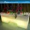 CE ROHS Plastic christmas flower pot/ led decorative planter