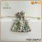 drawstring printed printed artificial jute bag