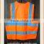 Reflective Neon Safety Vest High Visibility Hike Running Cycling Emergecy Orange