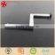 Faceout clothes stepped hanger display arm for retail store fixtures chromed finish oval tube