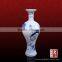 Hand painting excellent quality blue and white porcelain ceramic liquor bottle for home decoration