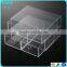 HIGH quality and custom clear acrylic jewelry box with drawer