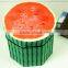 Large Size Cute Lint Folded Fruit Storage Box