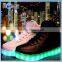 Fashion unisex Led light up shoes whit sport shoes glow sneakers running led shoes