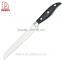 8"Bread Knife, Forged and Pakka Wood Handle Black Color