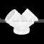 Factory price Manufacturer good quality PVC Fitting UPVC Rubber Joint plastic fitting for drainage GB 90DEG elbow with door