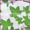 Green all over floral embroidery design lace, chiffon embroidery lace fabric