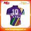 Hongen apparel small Order Sublimation Printing Rugby Shirt Wholesale Rugby Jerseys