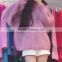 Pink Winter Knitwear Fashion Pullover Sweaters With Collagen Fiber
