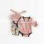 Free hat as gift baby bodysuits 100% cotton soft baby rompers