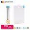Hot selling plastic raw material rohs rechargeable power bank mobile charger 2500mah wholesale