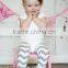 Wholesale knit cotton baby leg warmers grey and white with grey chiffon ruffles