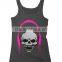  china custom printing 100 cotton stringer tank top women