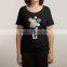 Fashion women tshirt custom 3d printing couple t-shirt