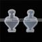 Silicone DIY Tools Resin Mold Heart Bottle White 44mm x 28mm