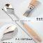 wood handle stainless steel chopstick spoon fork 8-pieceset /tazhg wood handle chopsticks fork spoon set/ fancy dinnerware