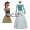 New belle dress Beauty and the Beast princess Bell cosplay costume