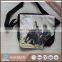 Velcro closure Sublimation black Laptop/Messenger Bags