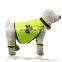 Dog Safety Vest Protects with Adjustable Strap Fluorescent Reflectors