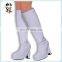 Go Go Girl Hippie Fancy Dress Leather Boot Shoes Covers HPC-0903