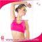 Breathable Sport Bra With Yoga Removable Bust Cups Padding Seamless Sport Yoga Bra