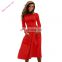 Factory Wholesale Latest designs Hot Selling women dresses long sleeve