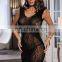 2017 Beautys love sexy hot woman black lace Transparent hollow harness Babydoll sleepwear sexy Lingerie