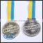 Cutom Round Shape Metal Medal With Ribbon