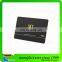 Black Plastic PVC Membership Card Printing With Raised Gold Number