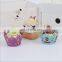 Christmas decoration laser cut paper cup cake wrappers