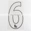 Sports numbers pet heat transfer film for clothing