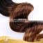 New Arrival Natural Color 3T Ombre Brazilian Human Hair Weaves, Loose Wave.