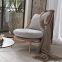 Modern Stainless steel gold plated hotel iron art living room Lazy Chair