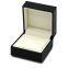 Luxury Plastic ring  jewelry box with printing logo