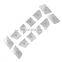 12pcs Seat Memory & Door Lock Unlock Switch Button Cover Trim for Benz W204 W212