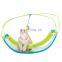 Multiple functional pet cat toy hanging bed cat climbing frame with bells