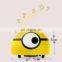 Automatic interactive cat teaser toy Crazy Walking Minions teasing toy