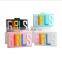 Multi Colored Rainbow GIRLS Letters Monogram Elegant Acrylic Bag Wedding Bridal Purse Party Evening Clutch Bags