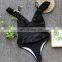 Sexy Swimwear Female V-neck Ruffled Mesh Swimsuit Beach Bathing Suit Women Swimsuit Bathers Swimwear Female Brazilian Biquinis