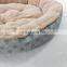 New Style Short plush donut pet bed for cats Custom Size and Color