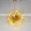 Modern home decoration led  ball shape pendant light firework lamp fixture