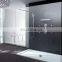 Bathroom sliding glass door shower enclosure flat shower doors tempered glass