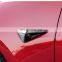 2pcs Electroplate Mirror side camera protective cover Decoration cap accessories For Tesla Model 3 X Y S