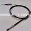 China factory wholesale control cable BAJAJ 205 BAJAJ E45 three wheeler spares parts black color reverse gear cable for sale