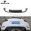Узел диффузора заднего бампера из углепластика для VW Scirocco