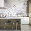 Nordic contracted geometrical tile lozenge line mixes spell kitchen wall brick